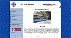 Desktop Screenshot of allpetshospitalnpr.com